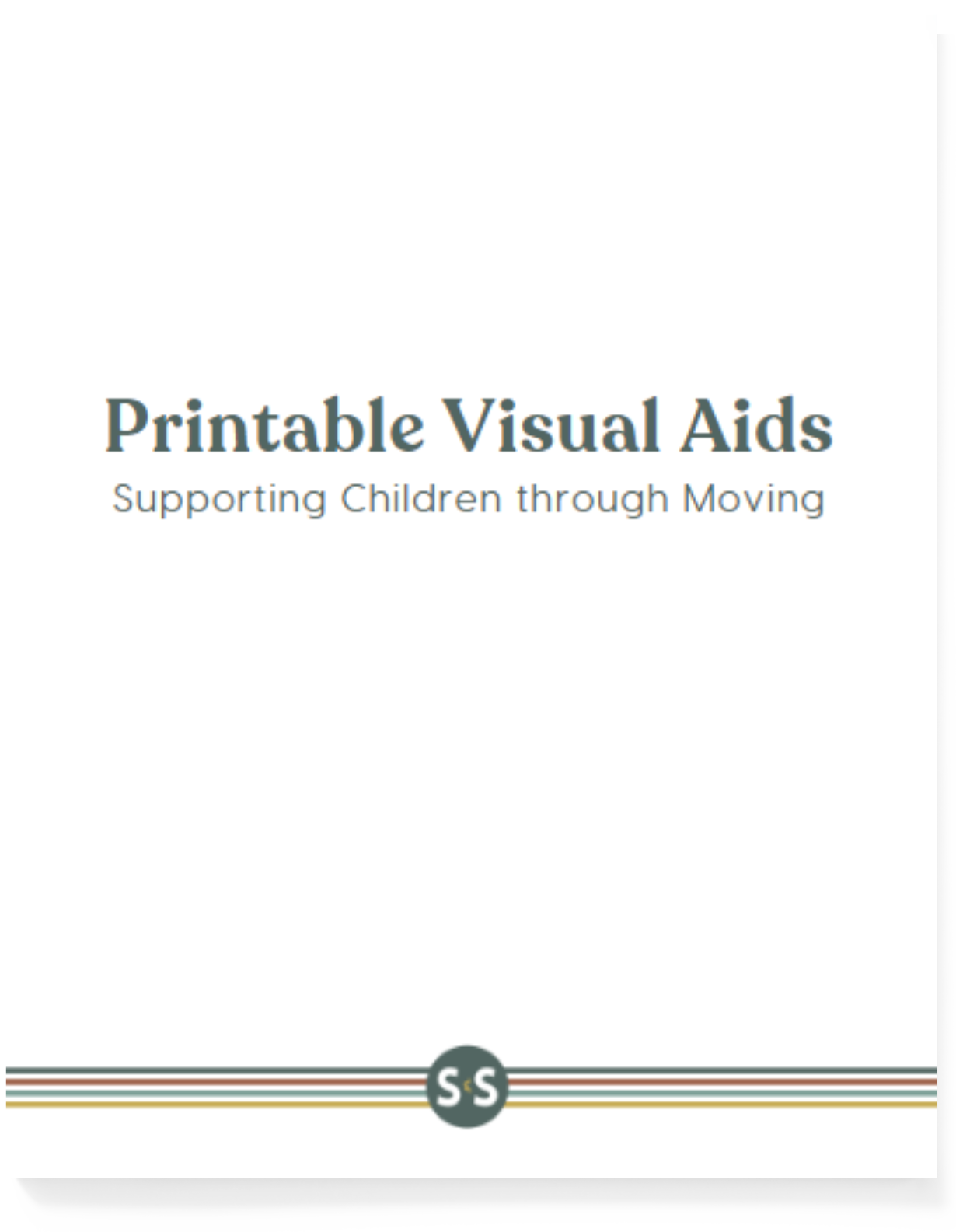 Supporting Children Through Moving Visual Aids (Digital Download ...
